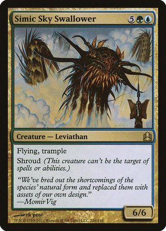 Simic Sky Swallower [Commander 2011] | Dumpster Cat Games