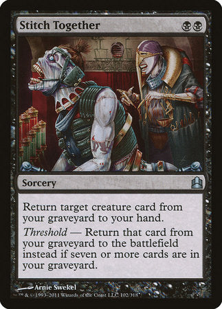 Stitch Together [Commander 2011] | Dumpster Cat Games