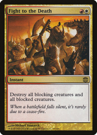 Fight to the Death [Alara Reborn] | Dumpster Cat Games