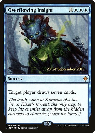 Overflowing Insight [Ixalan Promos] | Dumpster Cat Games