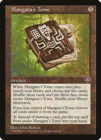 Mangara's Tome [Mirage] | Dumpster Cat Games