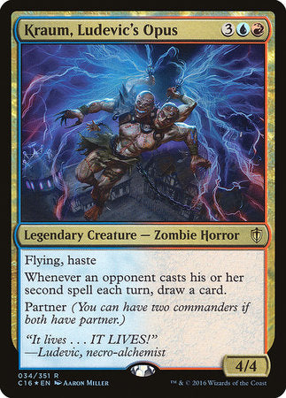 Kraum, Ludevic's Opus [Commander 2016] | Dumpster Cat Games