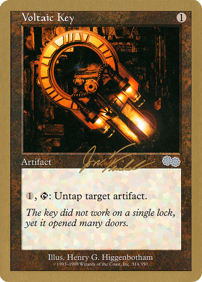 Voltaic Key (Jon Finkel) [World Championship Decks 2000] | Dumpster Cat Games