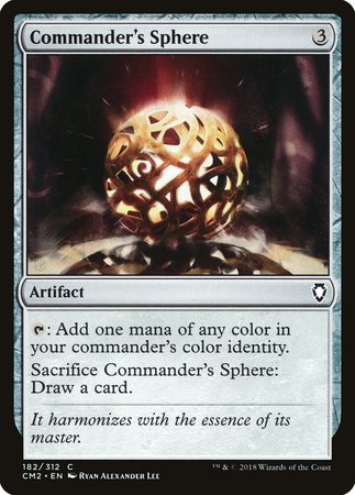 Commander's Sphere [Commander Anthology Volume II] | Dumpster Cat Games