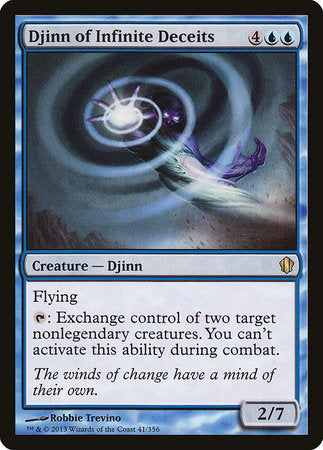 Djinn of Infinite Deceits [Commander 2013] | Dumpster Cat Games