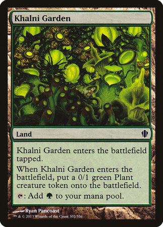 Khalni Garden [Commander 2013] | Dumpster Cat Games