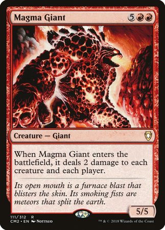 Magma Giant [Commander Anthology Volume II] | Dumpster Cat Games