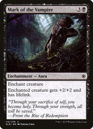Mark of the Vampire [Ixalan] | Dumpster Cat Games