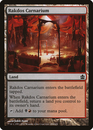 Rakdos Carnarium [Commander 2011] | Dumpster Cat Games