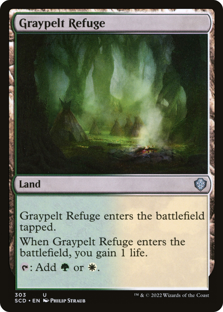Graypelt Refuge [Starter Commander Decks] | Dumpster Cat Games