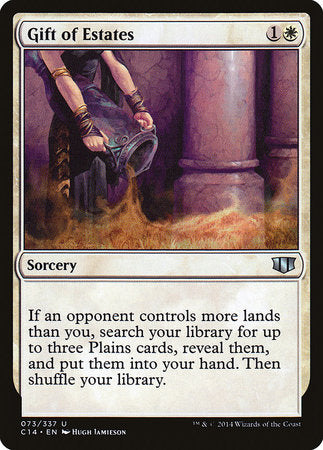 Gift of Estates [Commander 2014] | Dumpster Cat Games