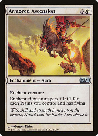 Armored Ascension [Magic 2011] | Dumpster Cat Games
