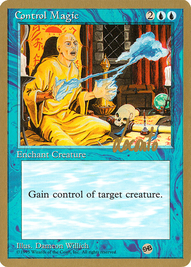 Control Magic (Michael Loconto) (SB) [Pro Tour Collector Set] | Dumpster Cat Games