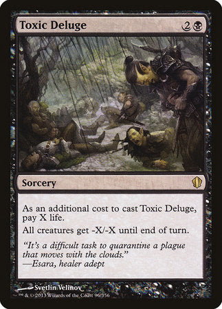 Toxic Deluge [Commander 2013] | Dumpster Cat Games