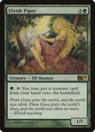 Elvish Piper [Magic 2010] | Dumpster Cat Games