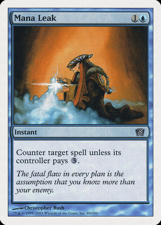 Mana Leak [Eighth Edition] | Dumpster Cat Games
