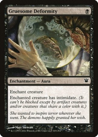 Gruesome Deformity [Innistrad] | Dumpster Cat Games