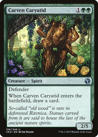 Carven Caryatid [Iconic Masters] | Dumpster Cat Games