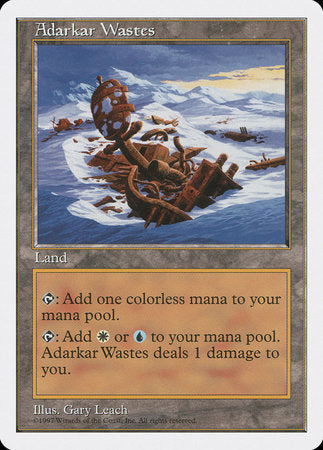 Adarkar Wastes [Fifth Edition] | Dumpster Cat Games