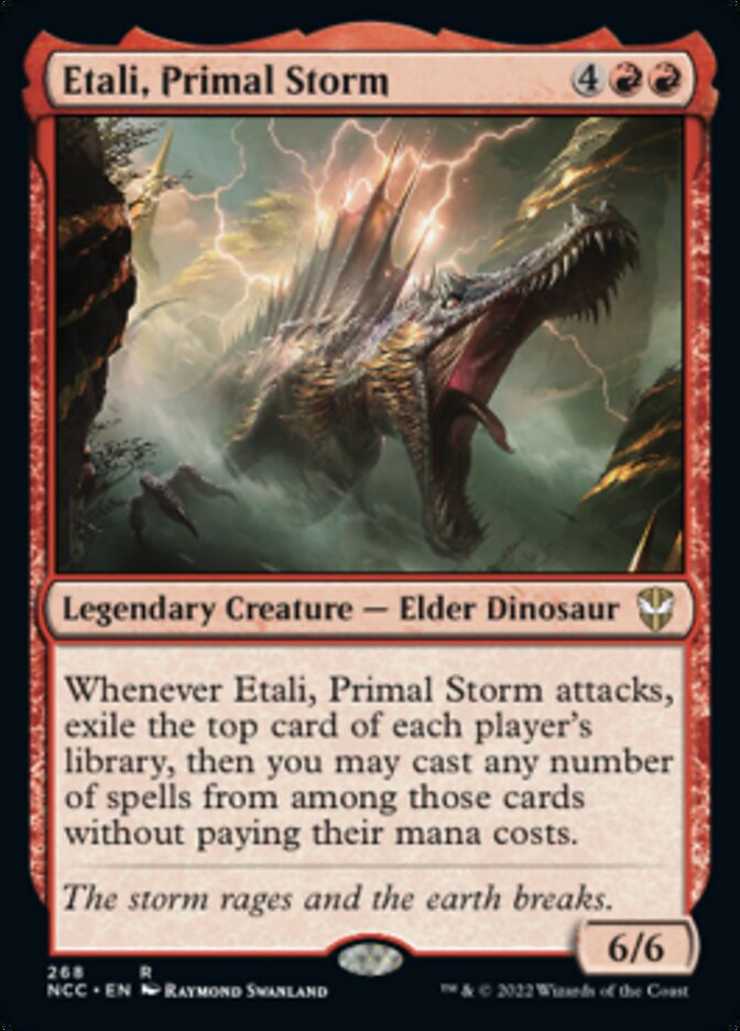 Etali, Primal Storm [Streets of New Capenna Commander] | Dumpster Cat Games