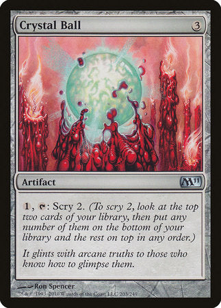 Crystal Ball [Magic 2011] | Dumpster Cat Games