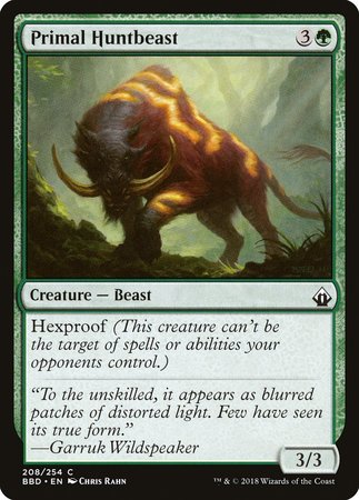 Primal Huntbeast [Battlebond] | Dumpster Cat Games