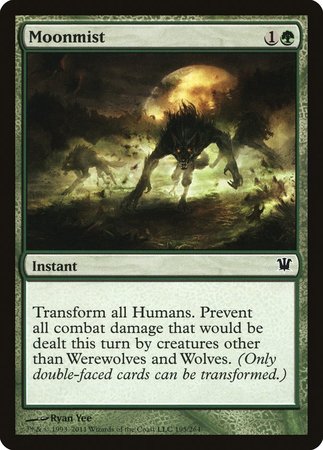 Moonmist [Innistrad] | Dumpster Cat Games