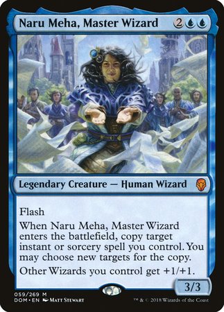 Naru Meha, Master Wizard [Dominaria] | Dumpster Cat Games