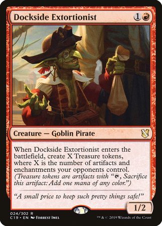 Dockside Extortionist [Commander 2019] | Dumpster Cat Games
