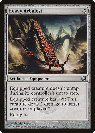 Heavy Arbalest [Scars of Mirrodin] | Dumpster Cat Games