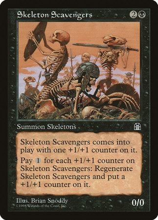 Skeleton Scavengers [Stronghold] | Dumpster Cat Games