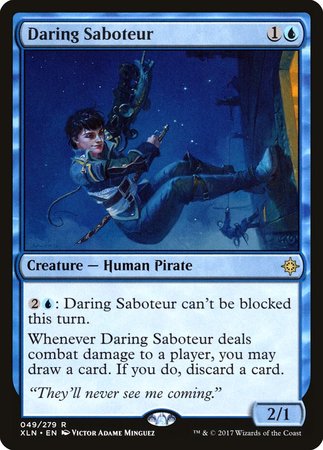 Daring Saboteur [Ixalan] | Dumpster Cat Games