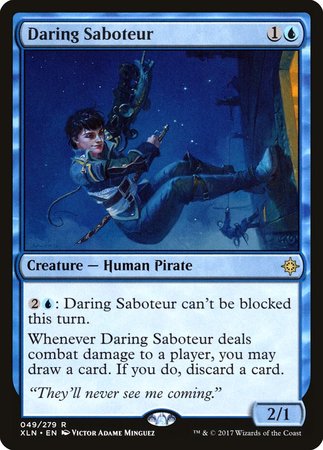 Daring Saboteur [Ixalan] | Dumpster Cat Games