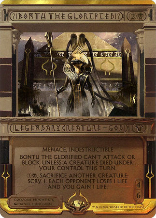 Bontu the Glorified [Amonkhet Invocations] | Dumpster Cat Games