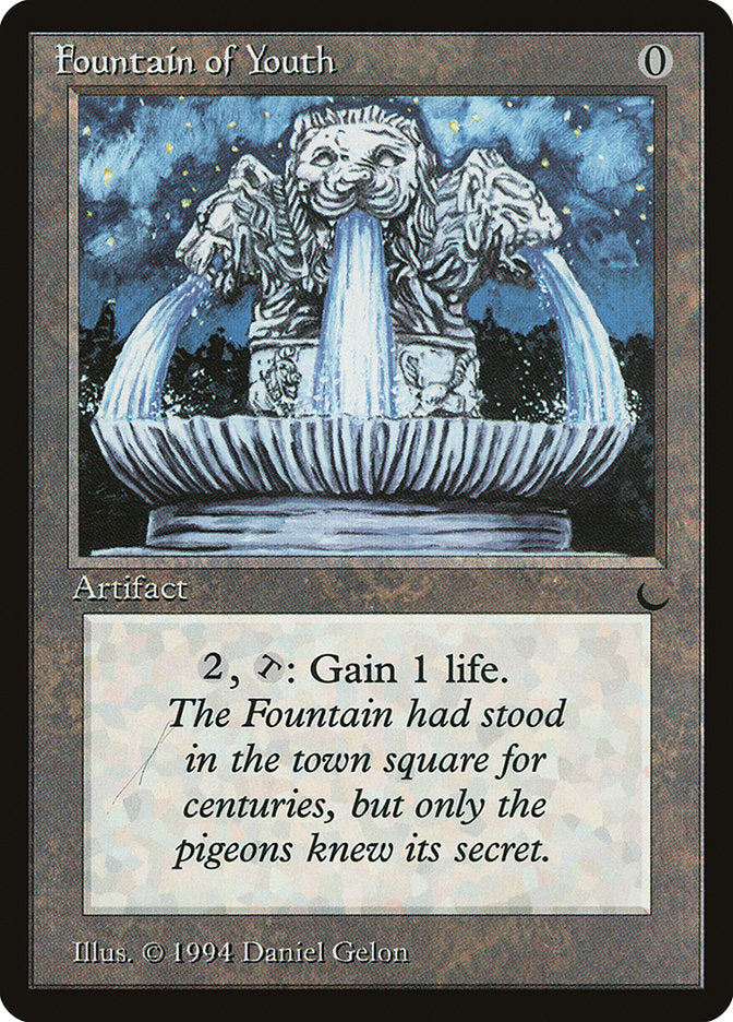 Fountain of Youth (Misprinted) [The Dark] | Dumpster Cat Games