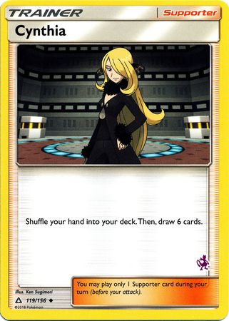 Cynthia (119/156) (Mewtwo Deck) [Battle Academy 2020] | Dumpster Cat Games