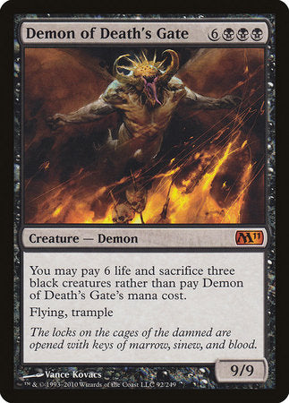 Demon of Death's Gate [Magic 2011] | Dumpster Cat Games