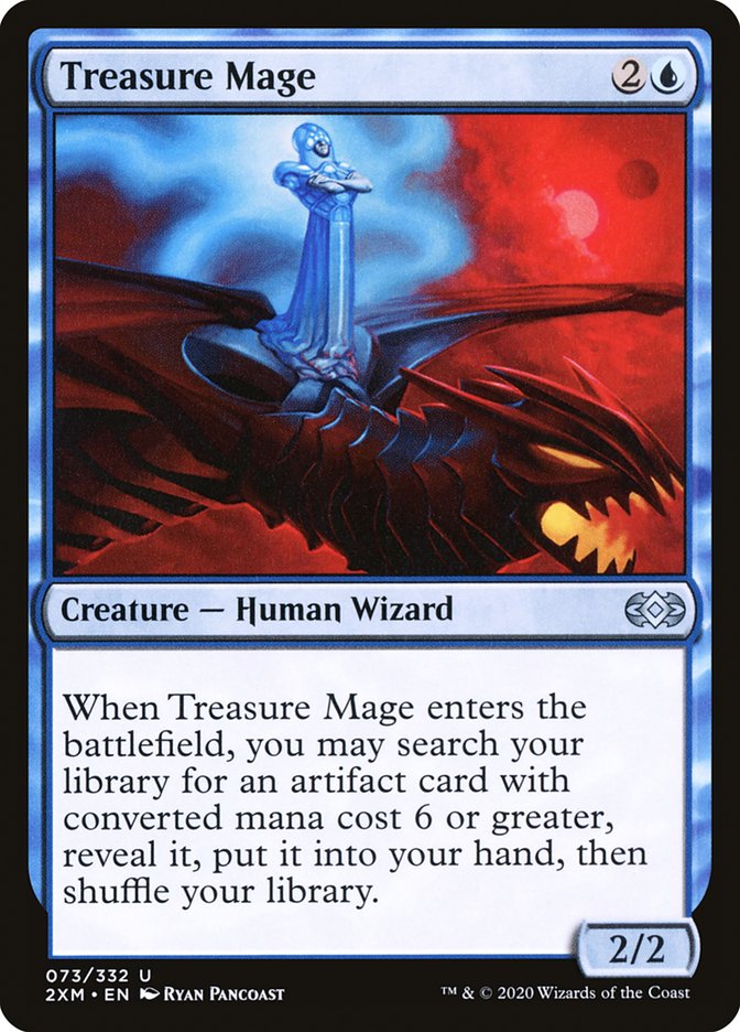 Treasure Mage [Double Masters] | Dumpster Cat Games