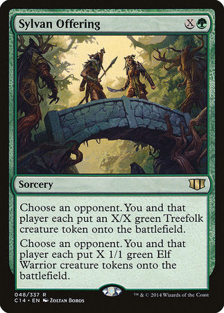 Sylvan Offering [Commander 2014] | Dumpster Cat Games
