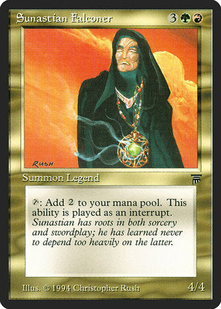 Sunastian Falconer [Legends] | Dumpster Cat Games