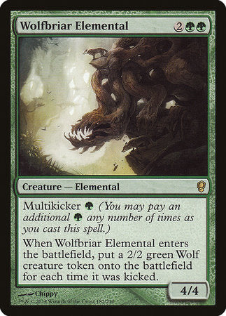 Wolfbriar Elemental [Conspiracy] | Dumpster Cat Games