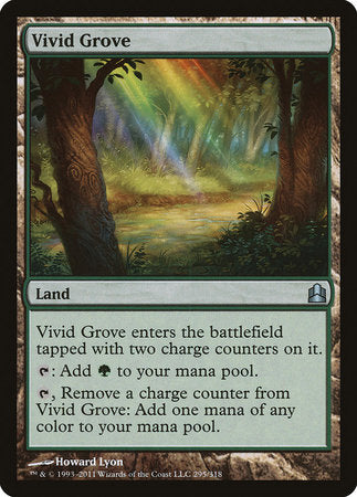 Vivid Grove [Commander 2011] | Dumpster Cat Games