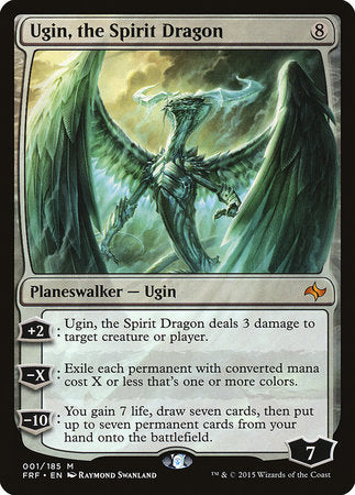 Ugin, the Spirit Dragon [Fate Reforged] | Dumpster Cat Games
