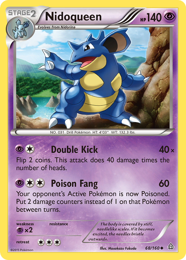 Nidoqueen (68/160) [XY: Primal Clash] | Dumpster Cat Games