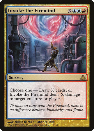 Invoke the Firemind [Guildpact] | Dumpster Cat Games