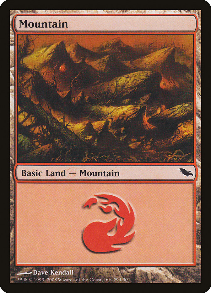 Mountain (294) [Shadowmoor] | Dumpster Cat Games