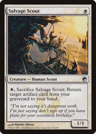 Salvage Scout [Scars of Mirrodin] | Dumpster Cat Games