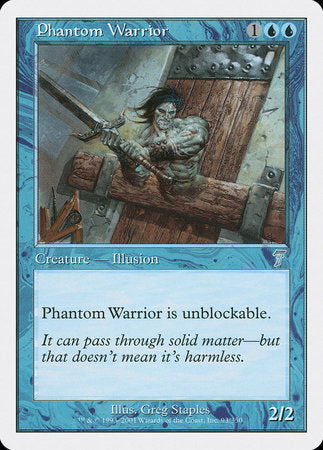 Phantom Warrior [Seventh Edition] | Dumpster Cat Games