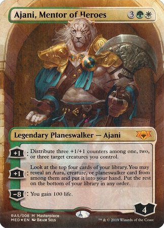 Ajani, Mentor of Heroes [Mythic Edition] | Dumpster Cat Games