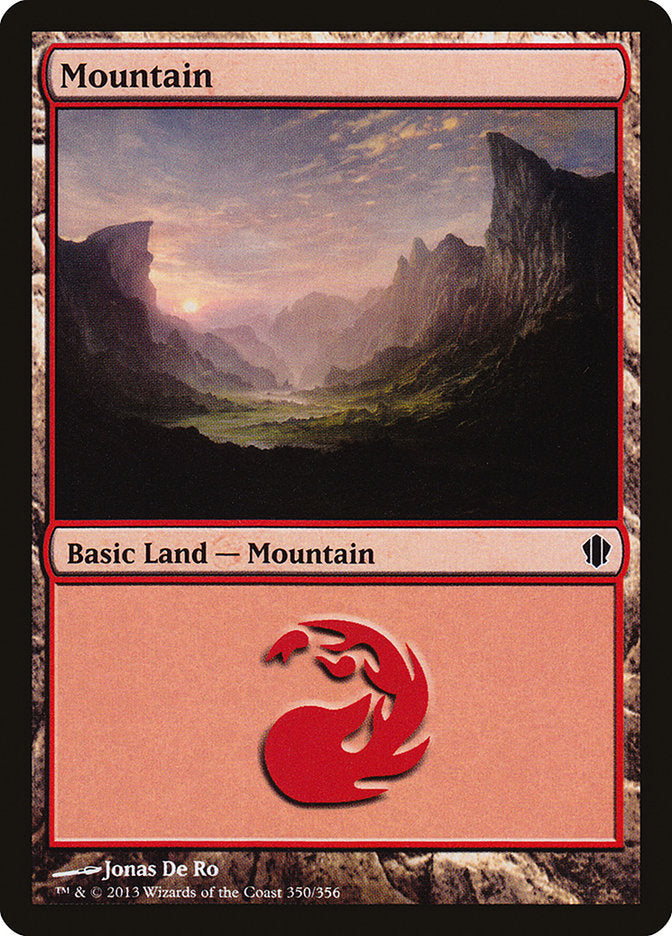 Mountain (350) [Commander 2013] | Dumpster Cat Games